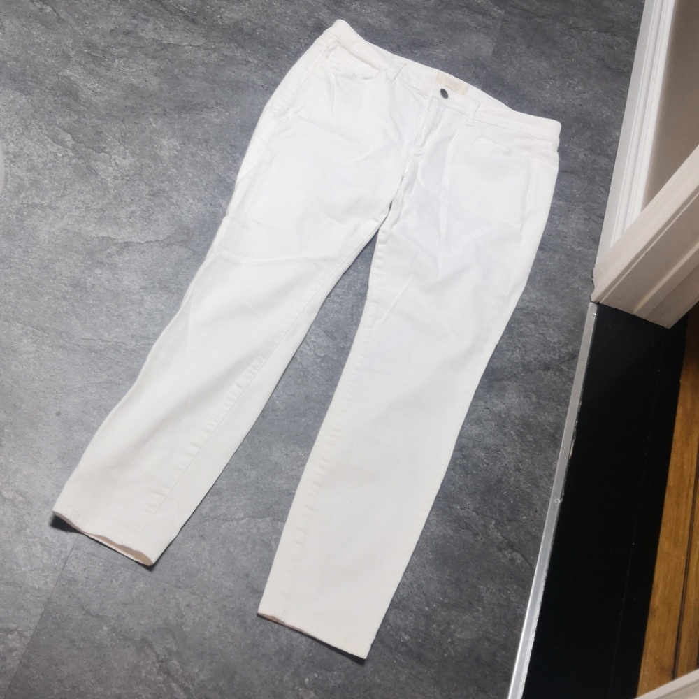 White Rachel Roy Denim Jeans, sz 31